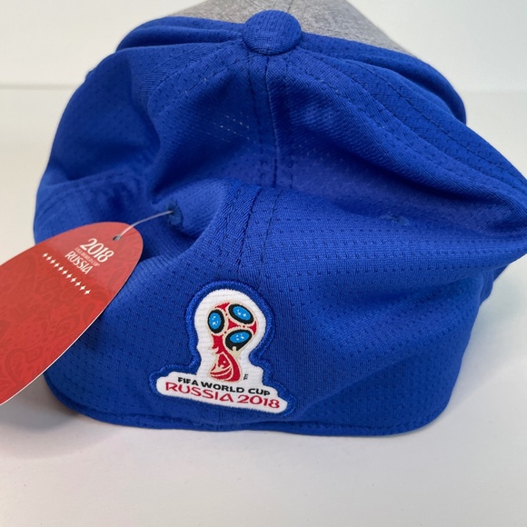 NEW France Hat Gray Blue World Cup Russia 2018 FIFA Soccer FFF Mens - Picture 6 of 10